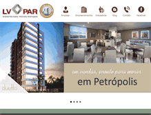 Tablet Screenshot of lvpar.com.br